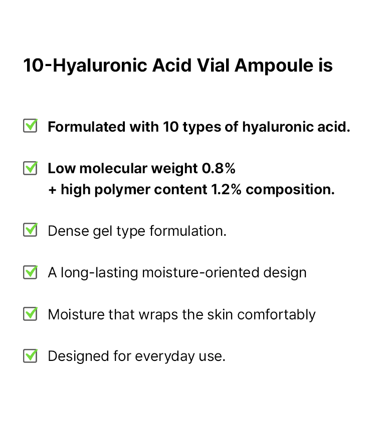 10-Hyaluronic Acid Vial Ampoule 50ml detail 3