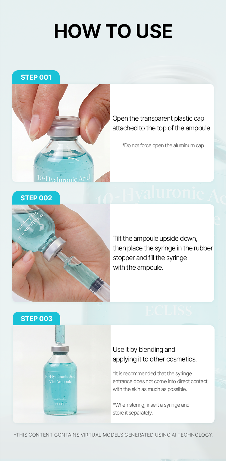 10-Hyaluronic Acid Vial Ampoule 50ml detail 4