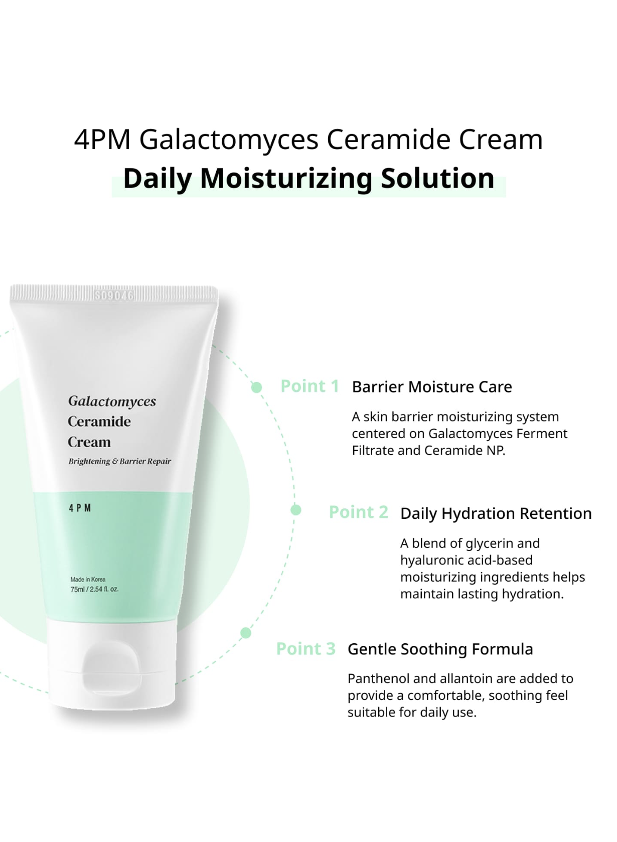 Galactomyces Ceramide Cream detail 2
