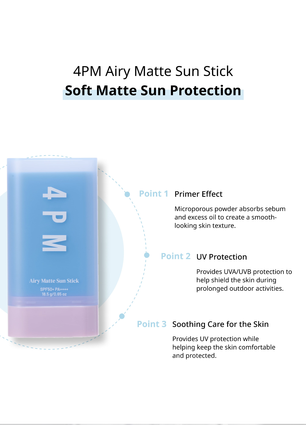 Airy Matte Sun Stick detail 2